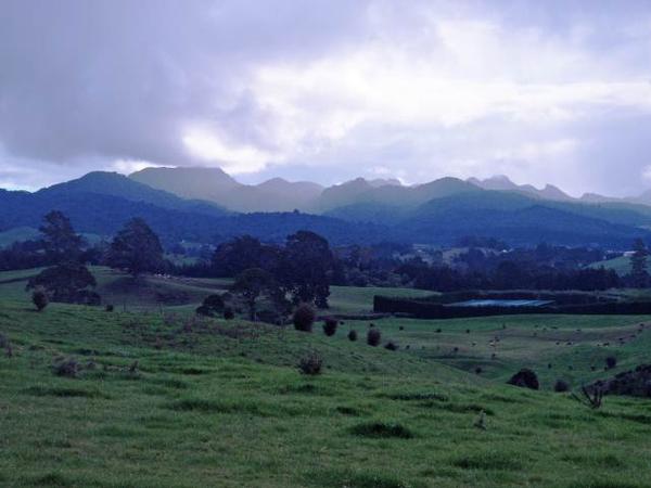 The hills of the Te Manaia catchment
